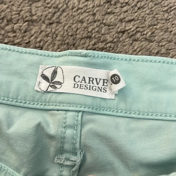 CARVE DESIGNS Shorts blue light weight size 10 - Picture 3 of 5